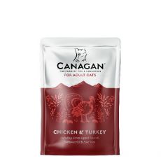 CANAGAN Chicken & Turkey 85 g (kapsička)