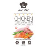 DOG’S CHEF Farm Chicken with Carrots & Peas for ALL PUPPIES