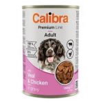 Calibra KONZERVA dog Adult Premium Telacia & kura 1240 g