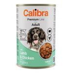 Calibra KONZERVA dog Adult Premium Jahňacie & kura 1240 g