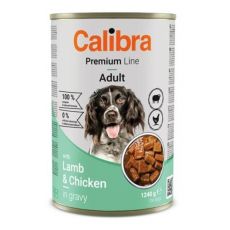 Calibra KONZERVA dog Adult Premium Jahňacie & kura 1240 g